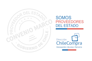 Contrato Marco Chile - Proveedor del Estado